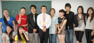 Mr. Jaehan Park with His Former Students in Mongolia
